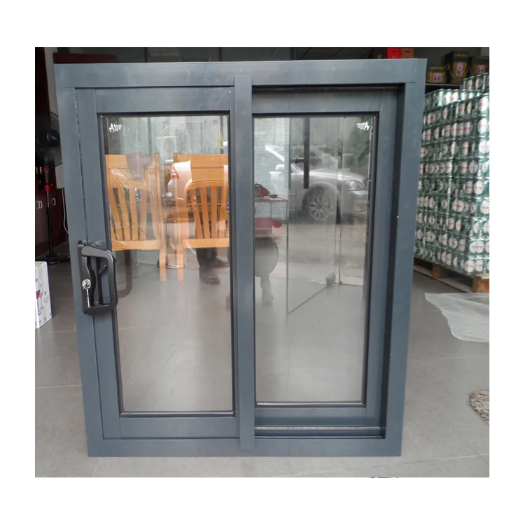 KDSBuilding Balcony Sliding Aluminum Windows For PDLC Smart Film Material With Horizontal Slide Window Hardware