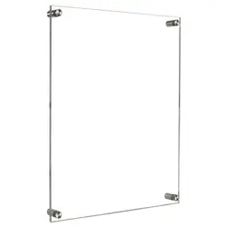 Wall Decoration Floating Acrylic Wall Frame with Metal Standoffs