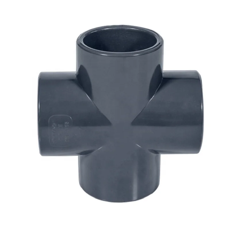 High performance Cross Fitting for Pipes  Pn16 and Pn10 Super Quality Wholesale between DN32 and DN315 cross type fitting