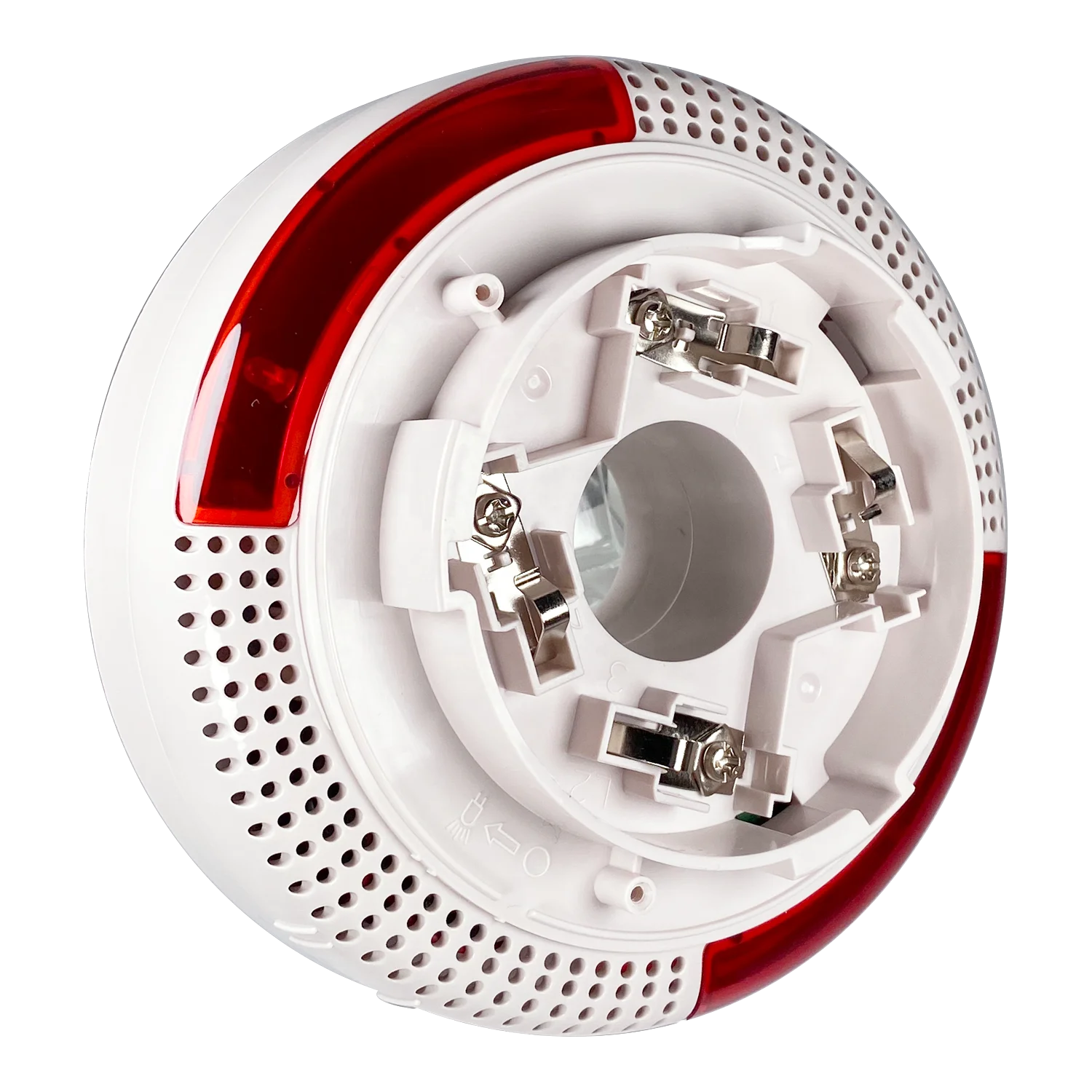 AS-DZ102S Addressable Detector Strobe Sounder Base