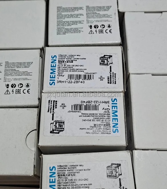 Original Siemens contactor relay 3TH8244-0XM0 3TH82 44-0X.
