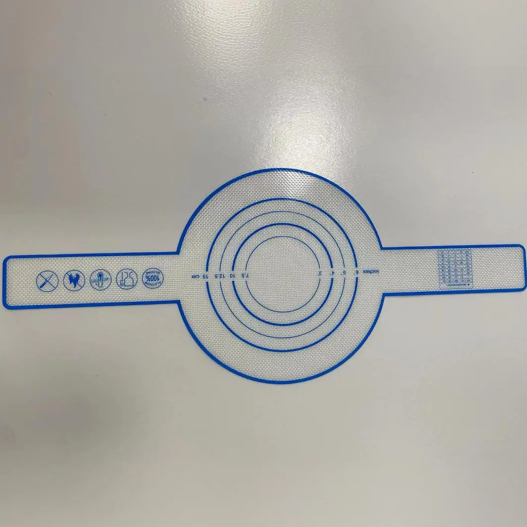 0.7mm Dutch platinum silicone oven Long handle sling baking pan mat Heat resistant easy to clean oil resistant non-stick mat