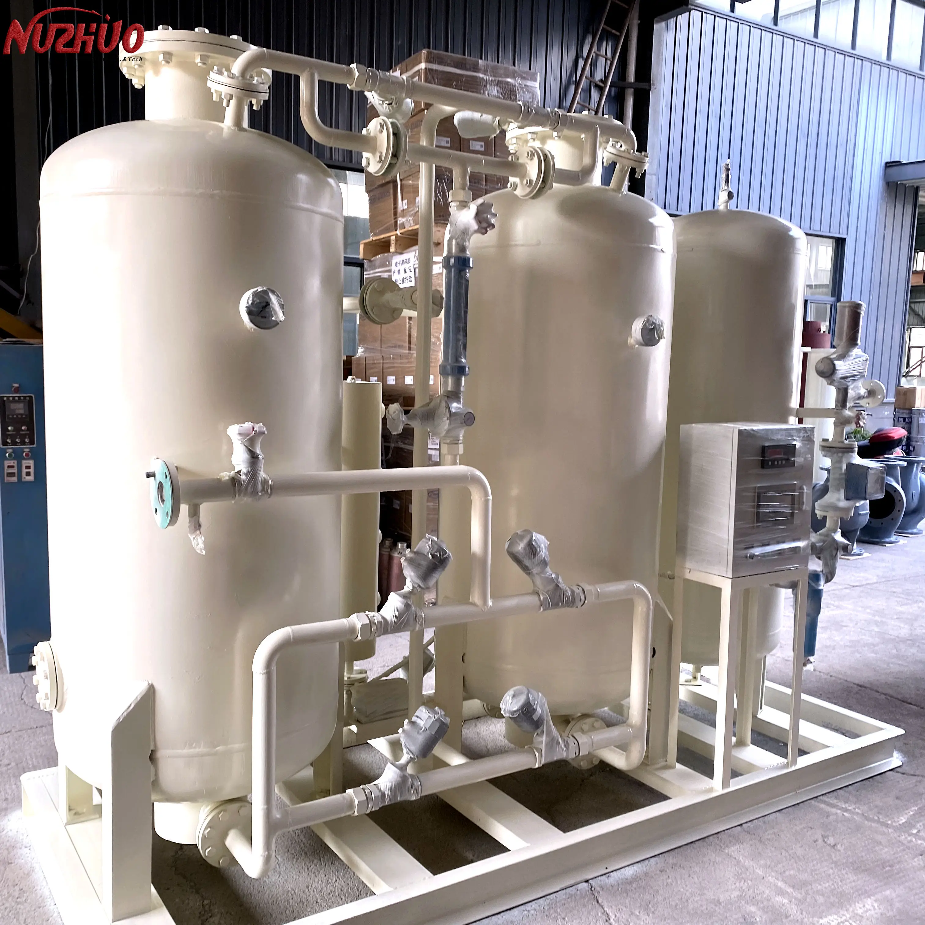 NUZHUO Oxygen Station Best Selling PSA O2 Plant For Combustion High Purity Industrial O2 Generator