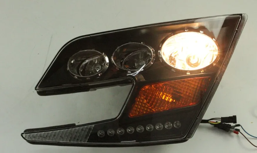 Kinglong spare parts Kinglong bus head light LED HEAD LAMP auto led 24V  HC-B-1088