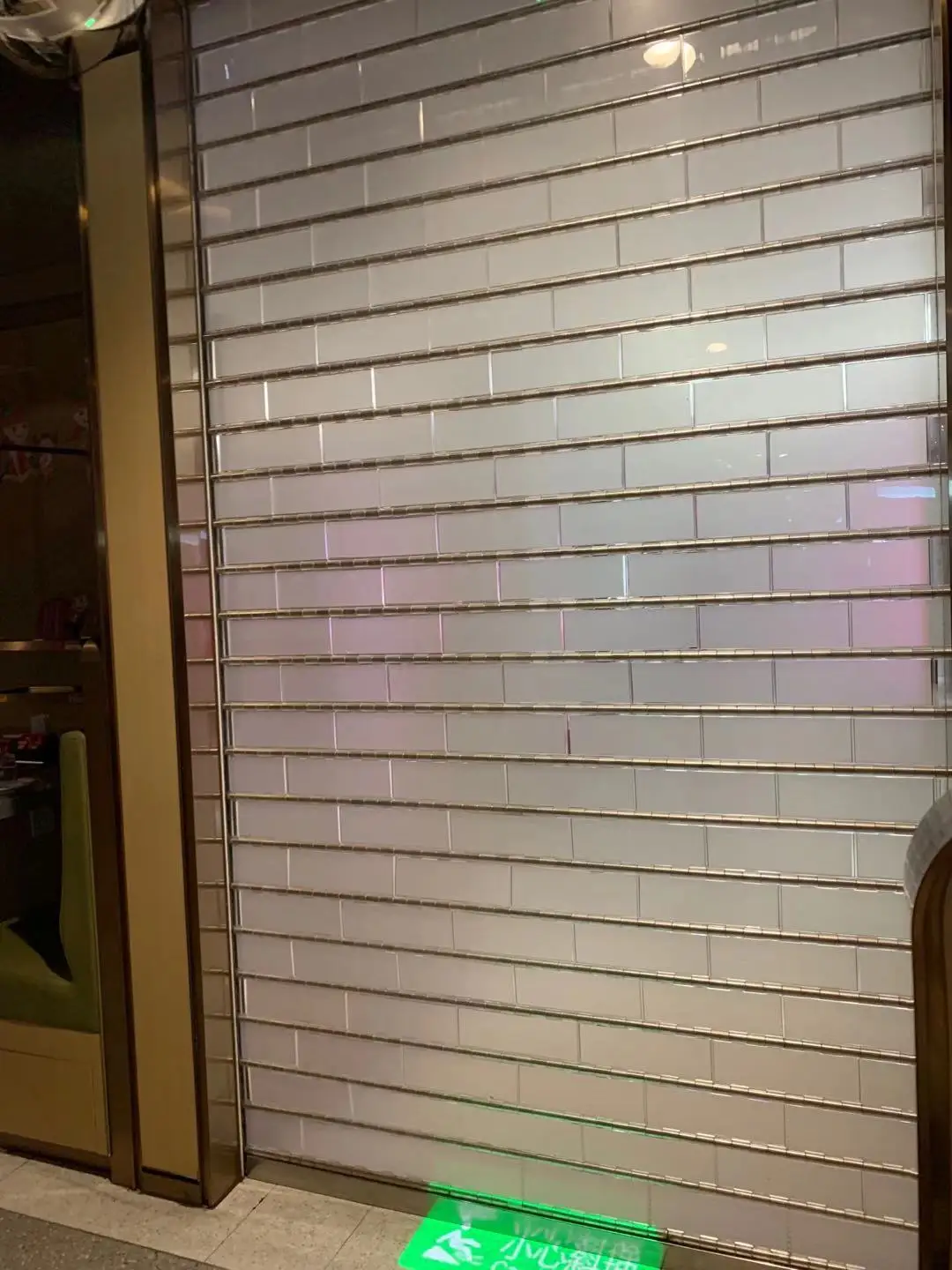 Automatic Transparent Polycarbonate Roller Shutter for Store Front