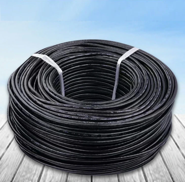 RV electronic wire 1.5 2.5 4 6mm square soft copper core multi strand flexible PVC 300V 500V extension Power cord supplies cable