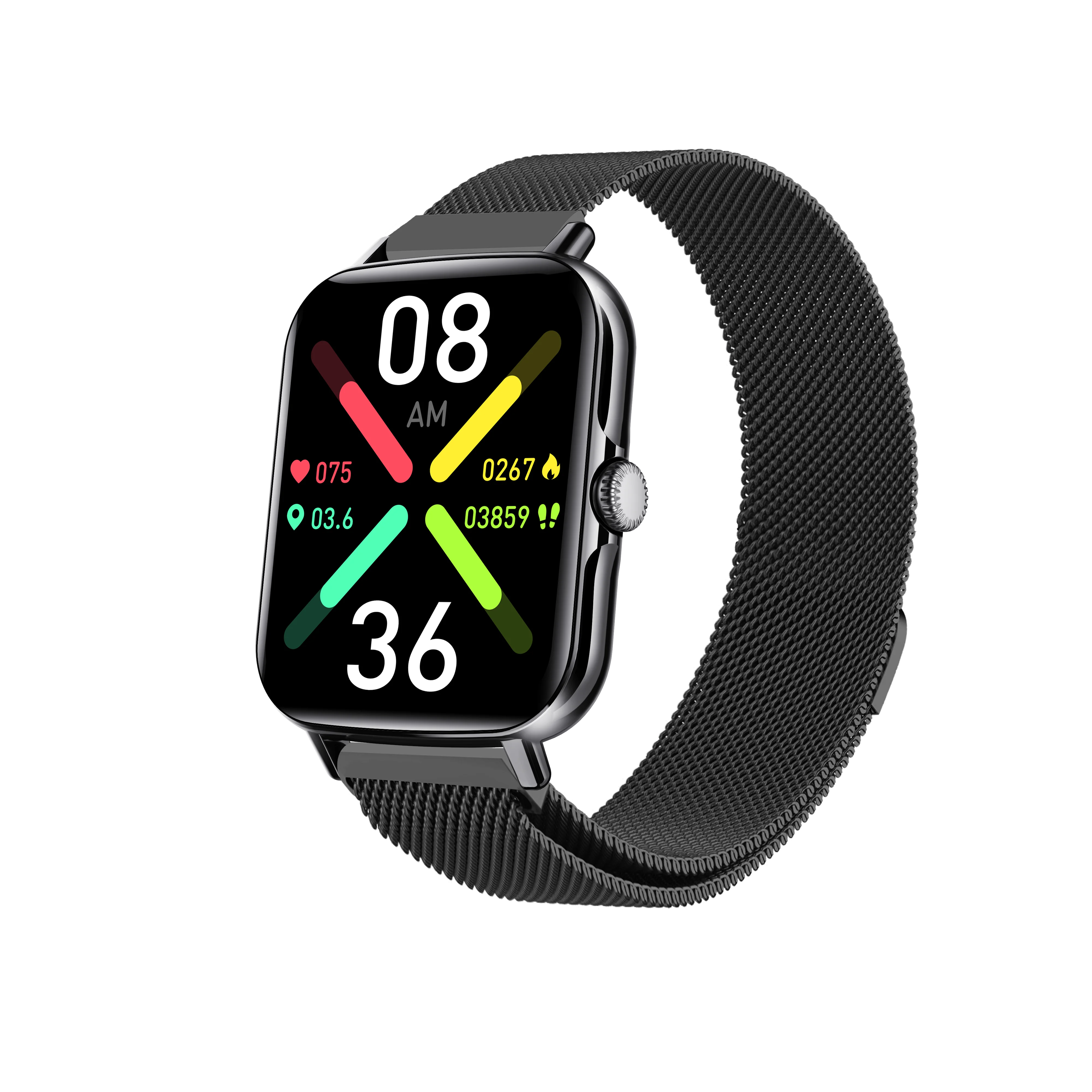 Wholesale Android Sport Smart Watch with BT Call Activity Tracking Compass Email Function Waterproof IP67 for Men and Women