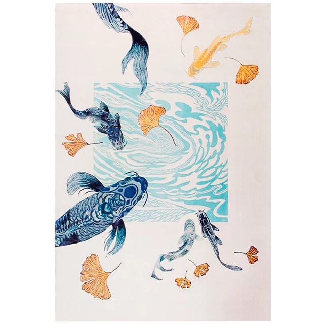 Дизайнерский ковер в стиле Guochao декоративный для гостиной китайском