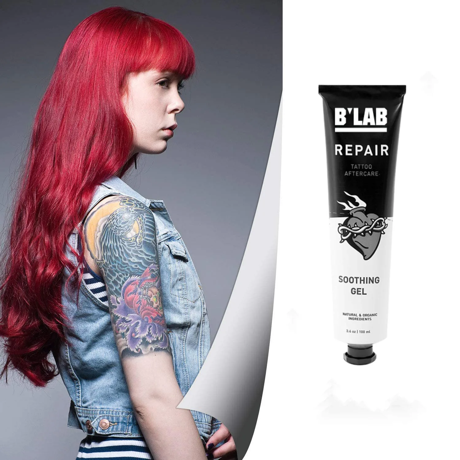 OEM ODM Private Label Body Art Tattoo Aftercare Balm Custom to Smoothing Skin Tattoo After Care Cream Healing Tattoo