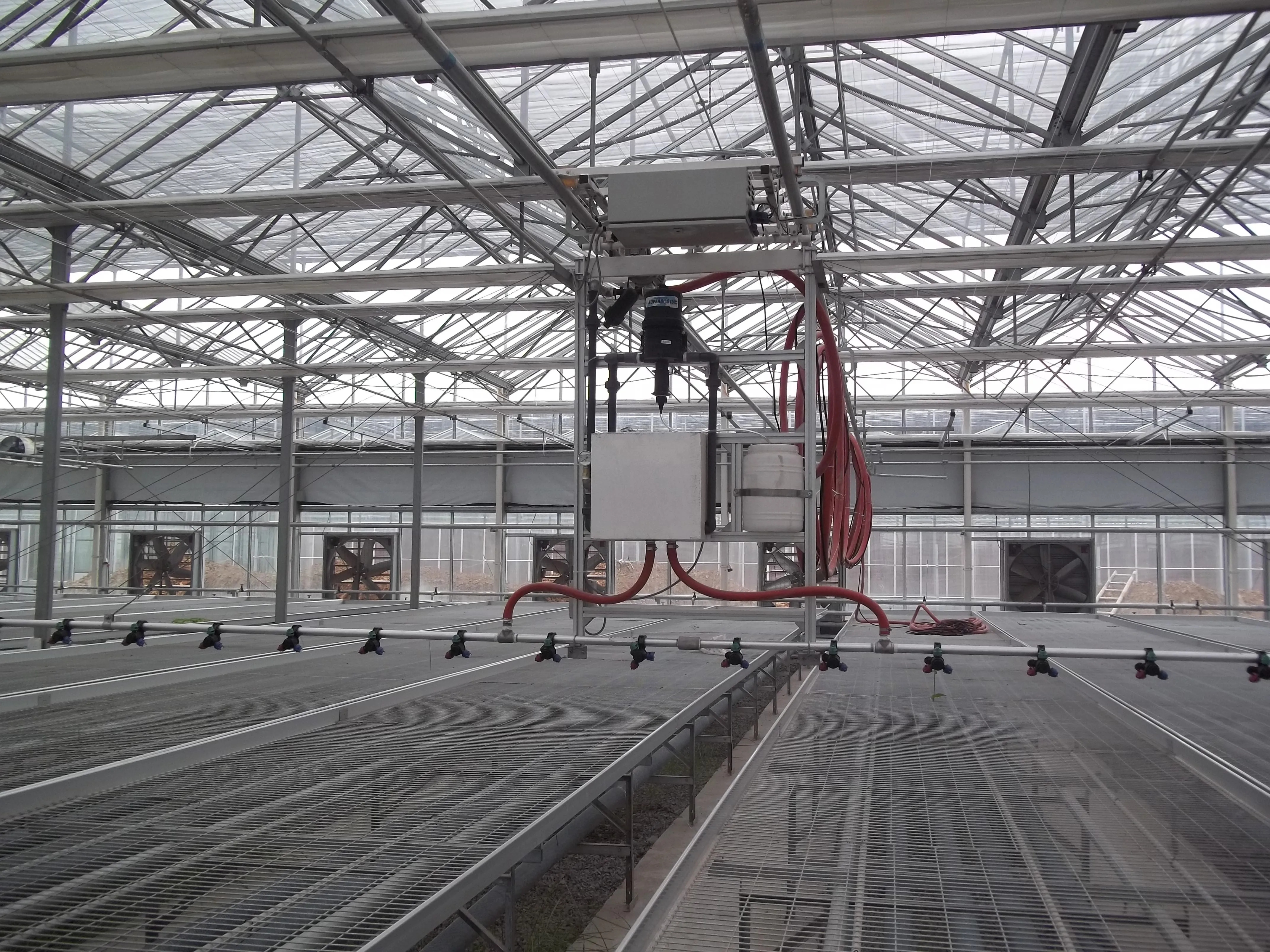 High-efficiency irrigation machine Greenhouse Mobile Sprinkling irrigation System
