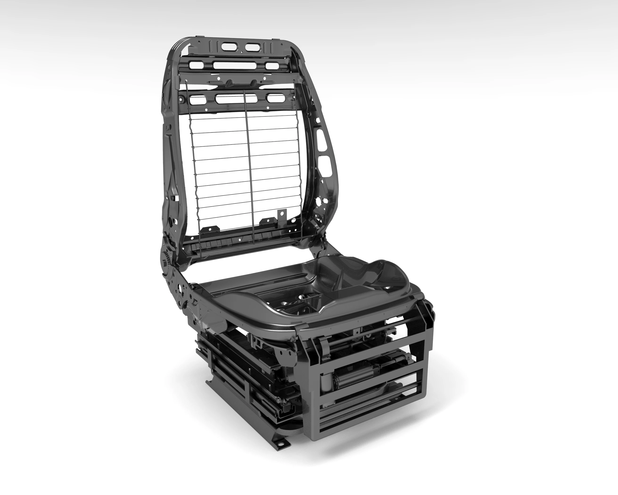 Car Seat Power Adjustable Steel Frame For Modified Automotive