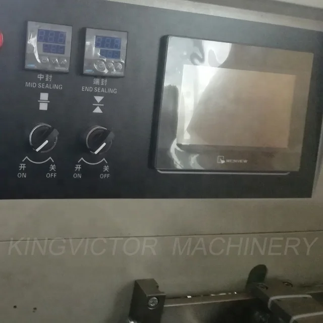 Automatic pouch packing machine for scourer small bags