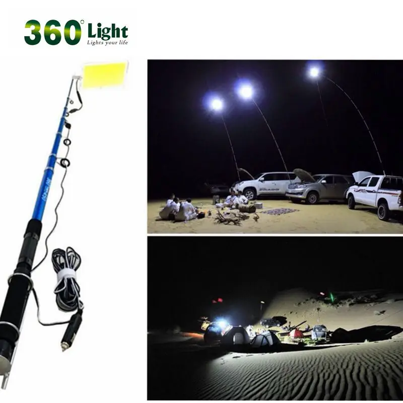 Multifunction Light for Outdoor Lamp and Lanterns With Fishing Rod Lamp and Factory Price  Fishing Rod Led Light Outdoor