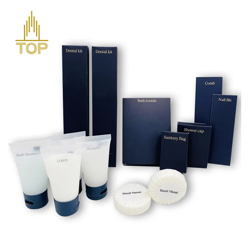 Wholesale Luxury Cheap 5 Star Plastic Shower Gel Bathroom Disposable Hotel Amenities