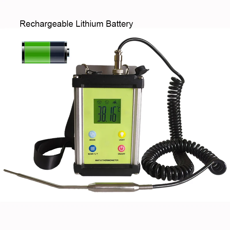 Waterproof professional fast Reading 32-43 Degree Veterinary digital thermometer for big Animal cow horse sheep camel