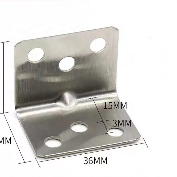 Wholesale Custom Iron Partition Fixator Stainless Steel Angle Bracket
