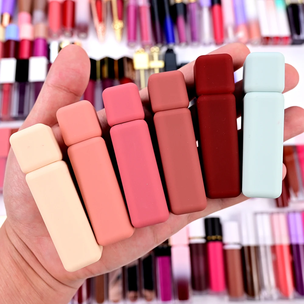 Wholesale Custom Diy Liquid Lipstick Lipgloss Waterproof Long Lasting Vegan Matte Liquid Lipstick Private Label