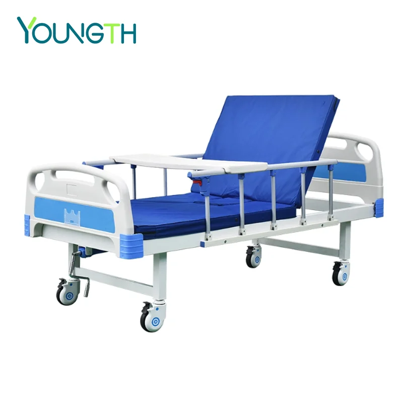 Cheap Durable Single Shake Function Manual Medical Bed Home Multifunctional Bed Sanatorium Hospital Treatment Bed