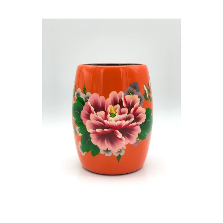 2021 hot trending ceramic pen holder with customize design customize pen holder