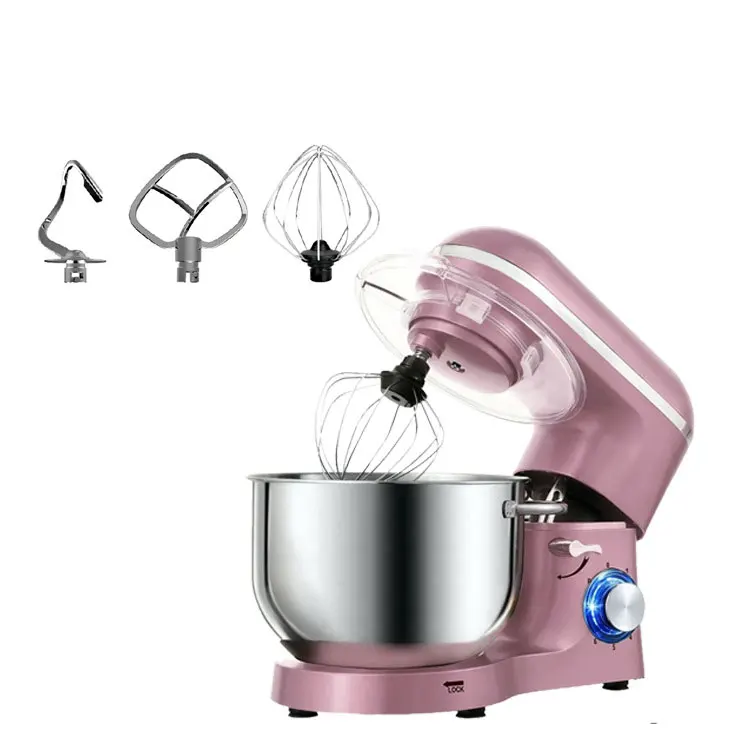 Home 500W Fully Automatic Dough Stand Mixer Bakery Bread Mixer with 4L Stainless Steel Bowl