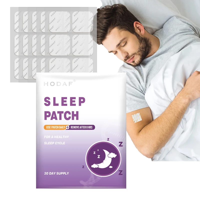 Private Label Deep Sleep Patch with Melatonin Good Sleep Patch Plant Powered Sleep Stickers