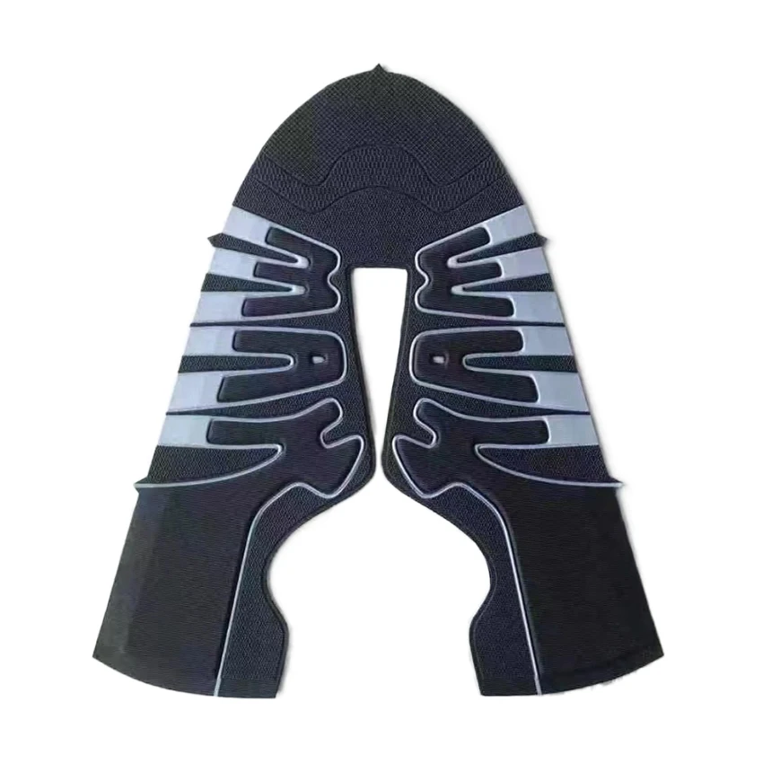 OEM Multi Color Polyester Air Jacquard Mesh Fabric Shoe Upper Accessories Half Finished knitting Vamps
