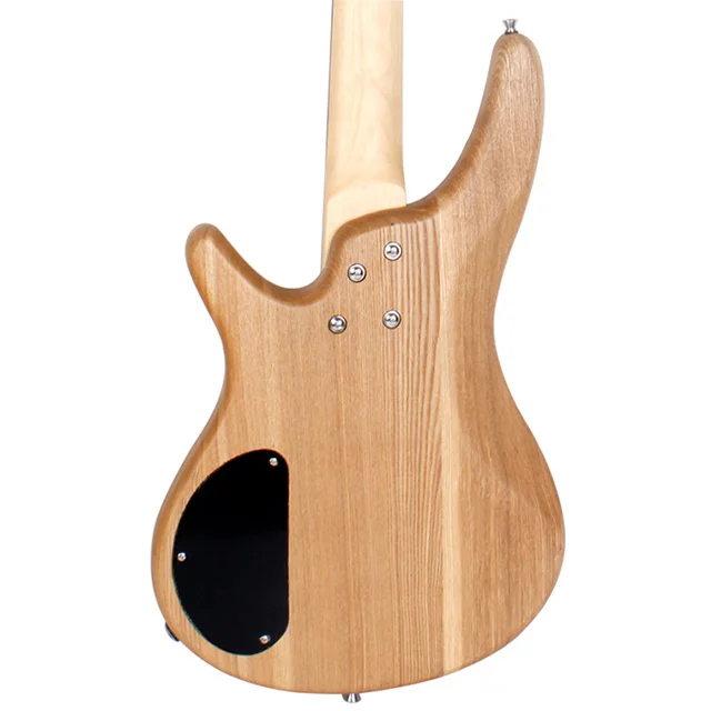 
Factory OEM Wholesale price 4 string musical instruments connected body electric bass guitar stringed instruments guitars 