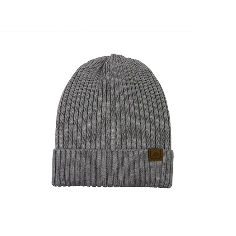 Sewingman Caps Custom Ribbed Unisex Warm Beanie Knitted Hat Outdoor Winter Cap for Men and Women