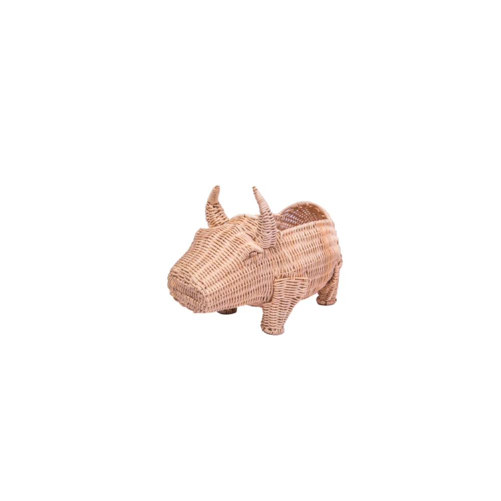 Portable plastic rattan baskets for food Decorative woven storage vegetable basket for kitchen home decoration