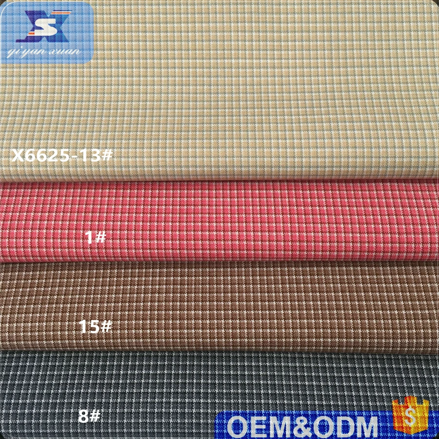 Новая клетчатая ткань в английском стиле, полиэстер, вискоза, спандекс, текстурированная мужская ткань для костюмов, курток, поставщик высококачественной ткани