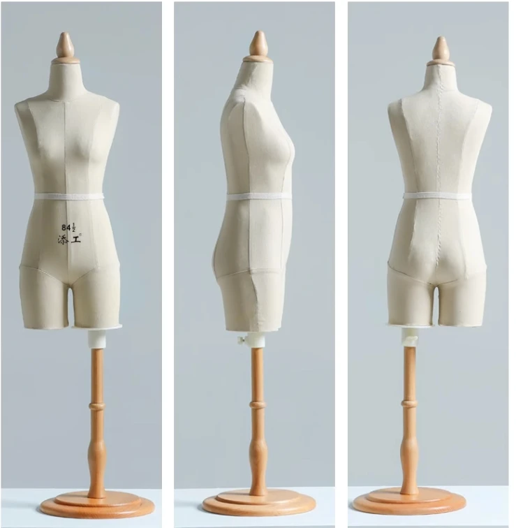 mini mannequin  size 1/2 scale dress form for tailor designer
