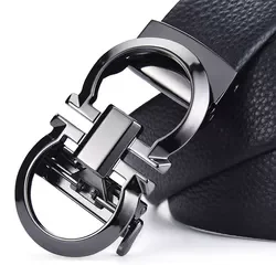 В 2022 популярный роскошный мужской кожаный ремень оптом высококачественный кожаный ремень