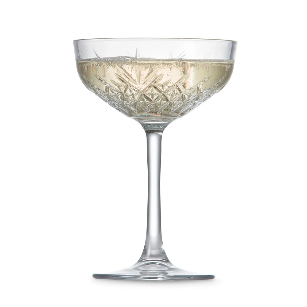 
Winston Hand cut Coupe Glasses 