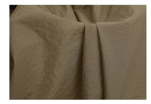 High density 100 nylon fabric 20D 380T Low stretch wrinkling nylon taffeta fabric