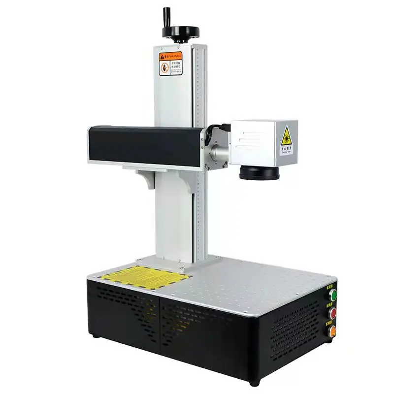 Fiber Laser 50 Jewelry Cutting And Graving 50 W metallic Laser printer Marking name necklace Machine