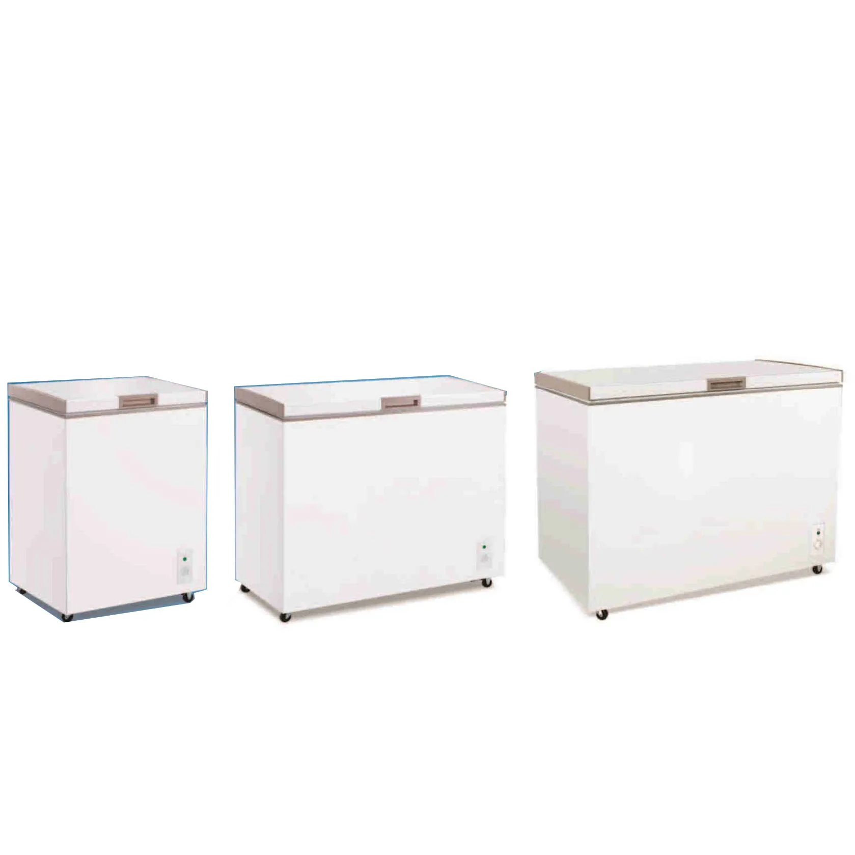 BD-408 solar DC24V DC compressor  chest freezer  Fridge deep freezer