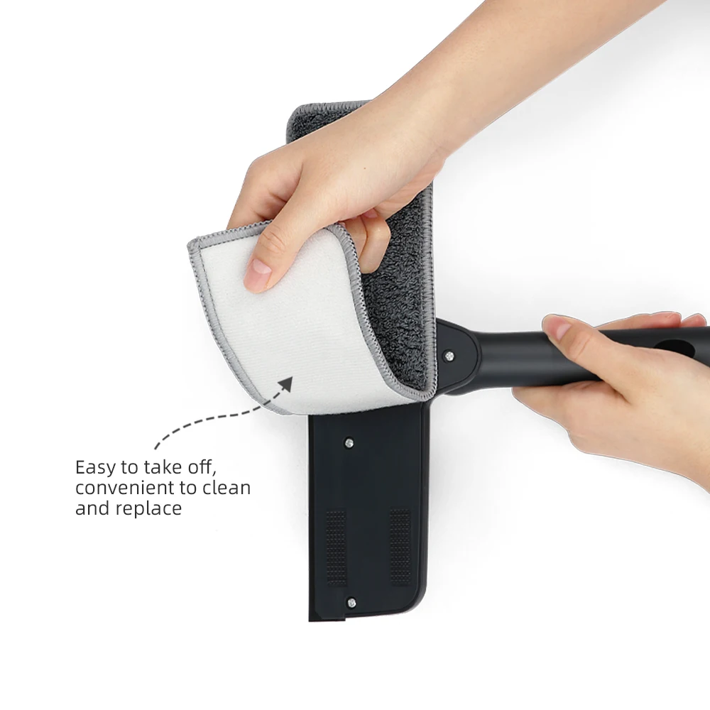 Masthome long handle Removable washing window cleaner flexible window squeegee cleaning wiper