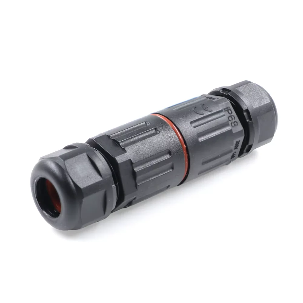 2p 3p Ip68 Mini Waterproof Connector Power Copper 16a Fast Connector 26awg Male & Female Ip68(4m Water Depth)