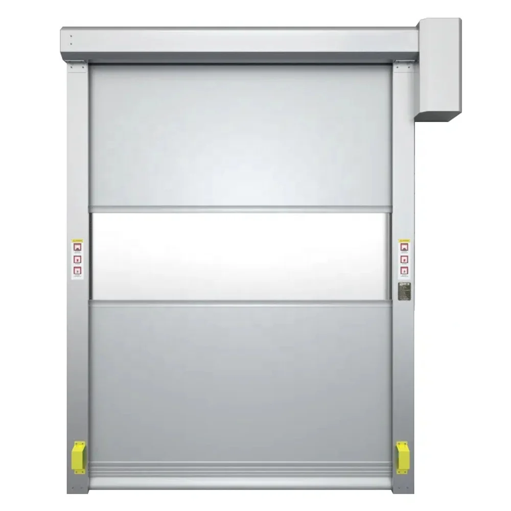 Industrial PVC High Speed Roll up Door Warehouse Plastic Fast Roller Shutter Doors CE Certified Rapid Rolling Top Door Cheap