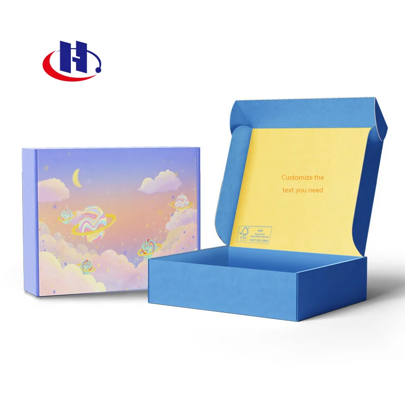 Factory Direct Sales Are Cheap Custom Logo Word Decorative Printed Packaging Airplane Box