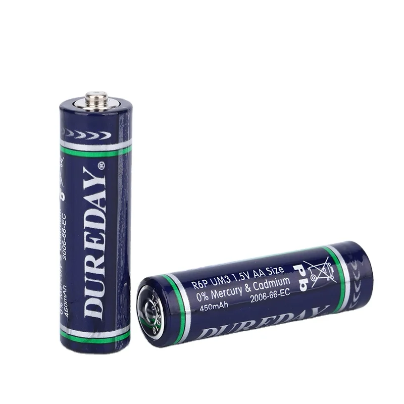 High Quality No.5 battery AA R6P carbon batteries for Clock