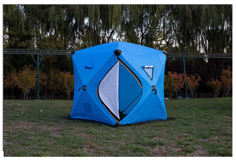 Wholesale quick pop up winter hiking portable lightweight 1-2 person camp ice fishing tent