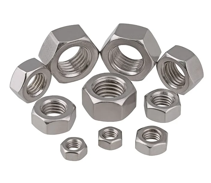 DIN934 Нержавеющая сталь A2 A4 SS304 SS316 Шестигранная гайка M16 M28 M30 M12 M26 M40