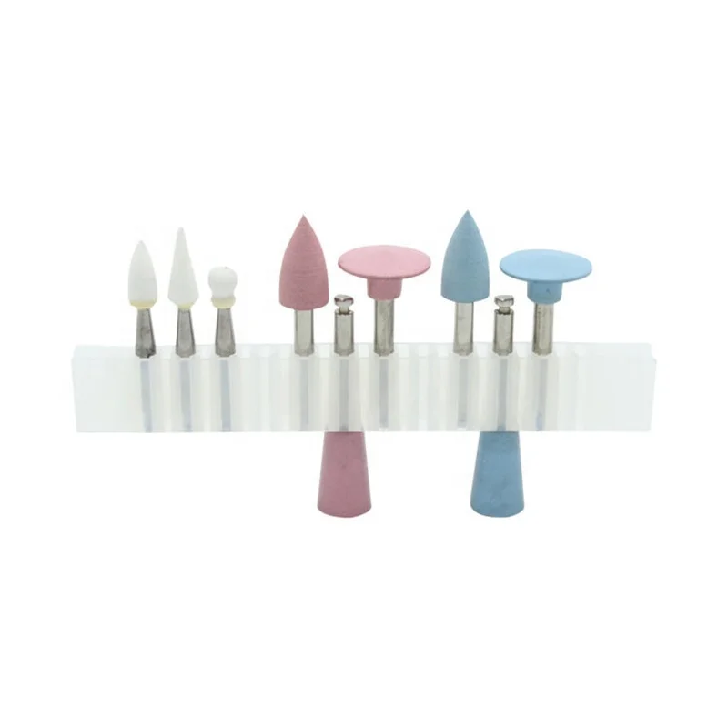 Dental material instrument composite polishing stone RA0309 kits assorted Dental Prophy stone coloring New dentist use