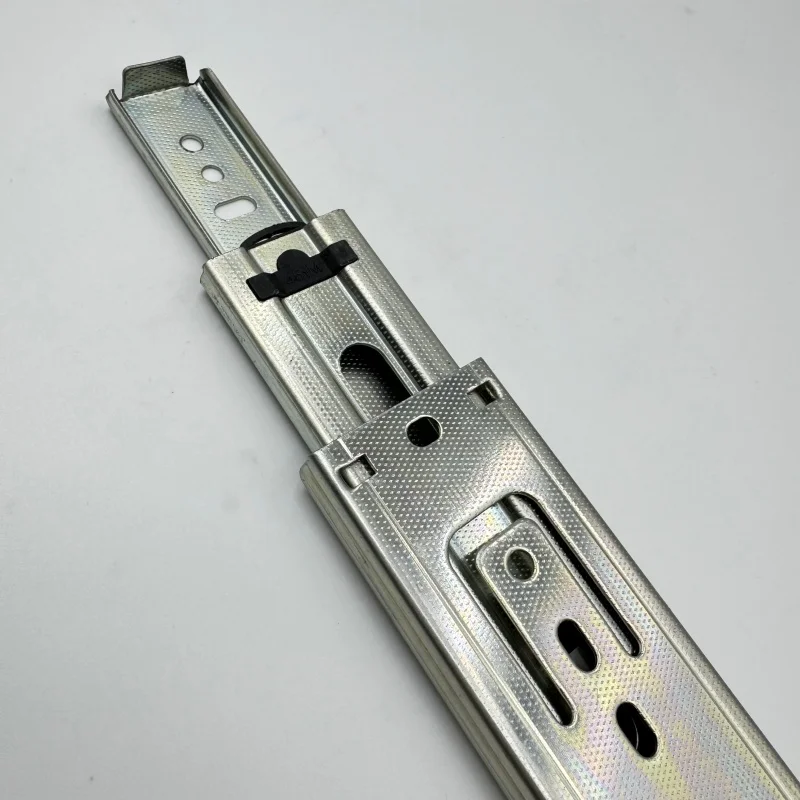 45mm Ball Bearing Slide Furniture Hardware Telescopic Rail Correderas Telescopicas Full Extension Drawer Channel