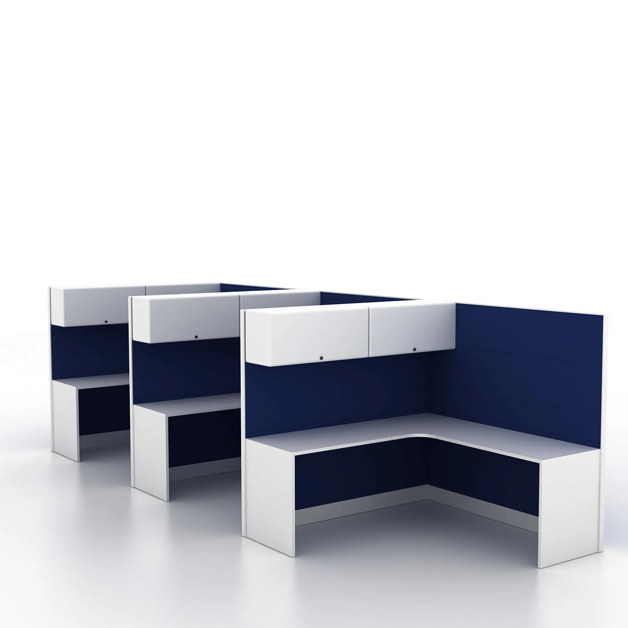 Executive office furniture full set partition 6 seat office workstation cubicle modular office workstation