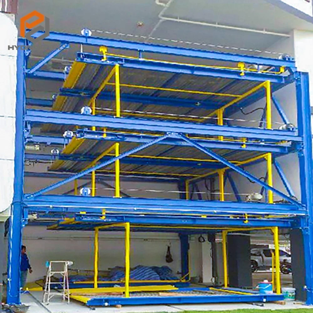 Vertical Lifting Horizontal Sliding Car Stacker Mechanical Smart Parking System