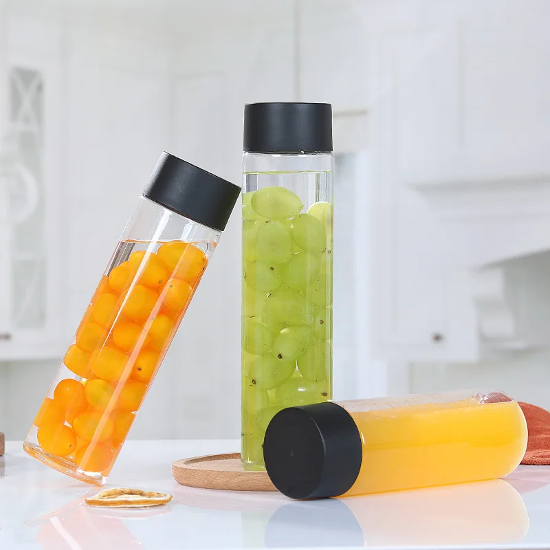 PET Bpa Free Bulk Empty Pet 600ml 500ml 400ml 350ml bottles for juice business plastic bottles for juice