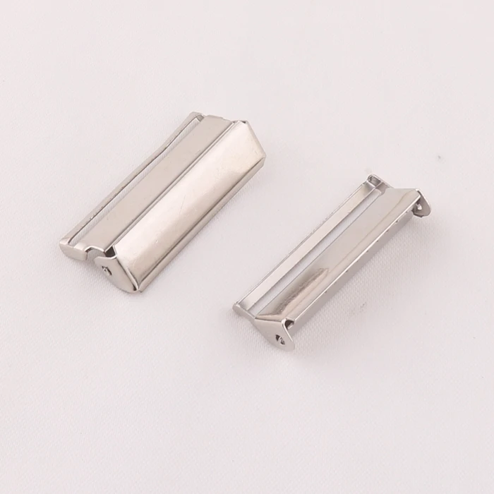 Заводская оптовая продажа, металлические регулируемые подтяжки 40 мм, зажим-пряжка для аксессуаров для одежды