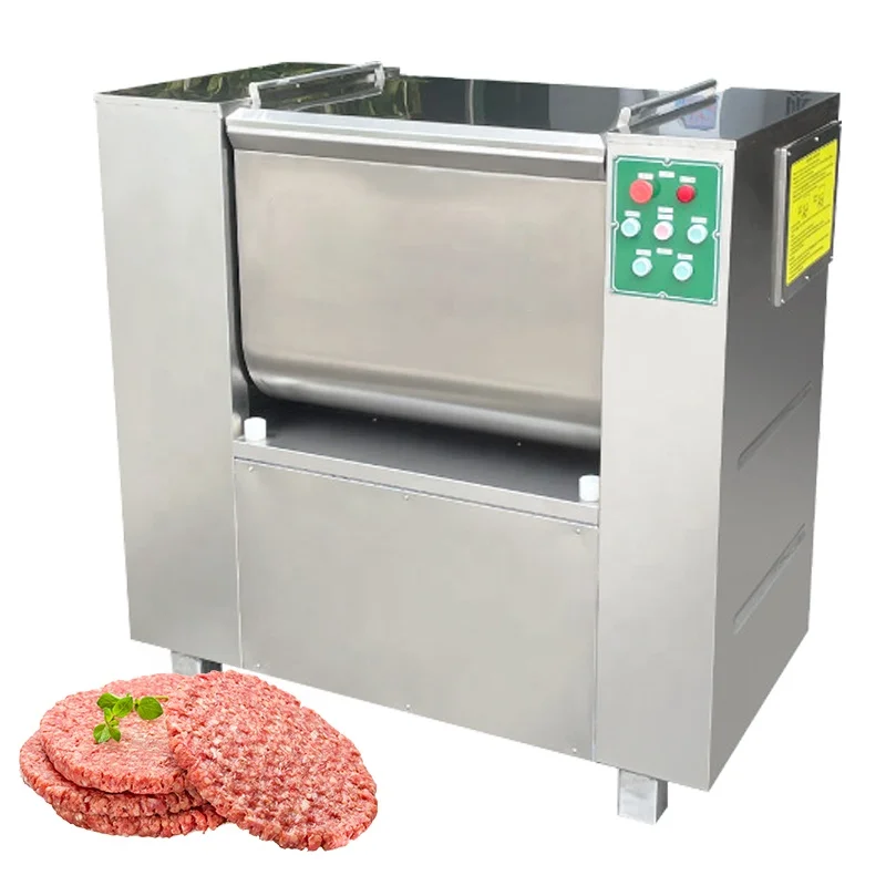 High Capacity Onion Potato Meat  Chopping Machine Sausage Commercial Minced Meat Mix Machine Meat Mixer